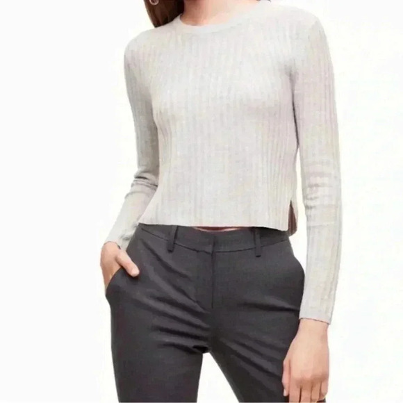 Aritzia Barbaton Wool Nathaniel Crop Top size xs - Picture 5 of 6
